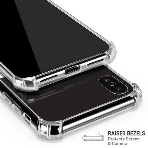 Looney Tunes Daffy Duck Three Circles iPhone XS Max Clear Case