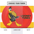 Looney Tunes Daffy Duck Yellow Stripes Dell Vostro Skin