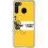 Looney Tunes Daffy Duck Yellow Stripes Galaxy A21 Clear Case
