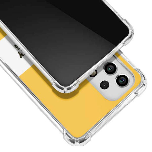 Looney Tunes Daffy Duck Yellow Stripes Galaxy A53 5G Clear Case