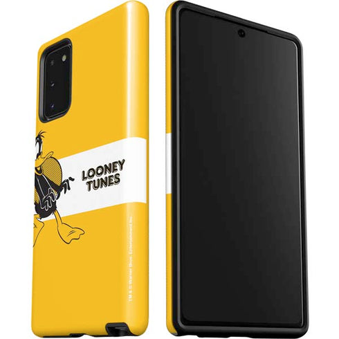 Looney Tunes Daffy Duck Yellow Stripes Galaxy Note20 5G Pro Case