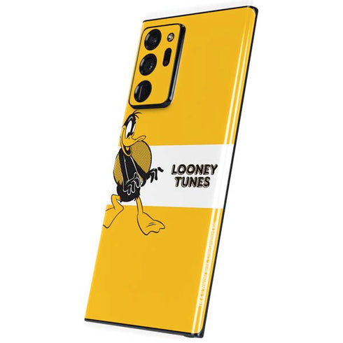 Looney Tunes Daffy Duck Yellow Stripes Galaxy Note20 Ultra 5G Skin