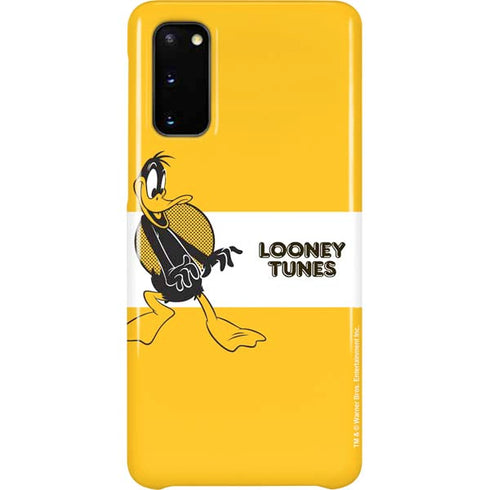 Looney Tunes Daffy Duck Yellow Stripes Galaxy S20 Lite Case