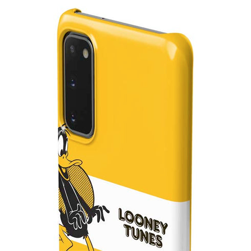 Looney Tunes Daffy Duck Yellow Stripes Galaxy S20 Lite Case