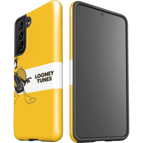 Looney Tunes Daffy Duck Yellow Stripes Galaxy S21 5G Pro Case
