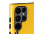 Looney Tunes Daffy Duck Yellow Stripes Galaxy S22 Ultra Pro Case