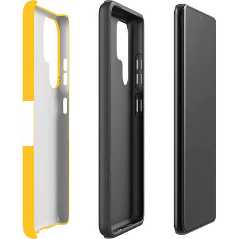 Looney Tunes Daffy Duck Yellow Stripes Galaxy S22 Ultra Pro Case