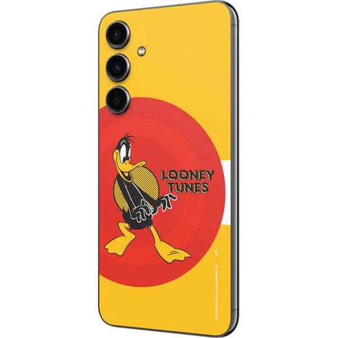 Looney Tunes Daffy Duck Yellow Stripes Galaxy S23 FE Skin