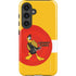 Looney Tunes Daffy Duck Yellow Stripes Galaxy S24 Plus Impact Case