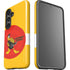 Looney Tunes Daffy Duck Yellow Stripes Galaxy S24 Plus Impact Case