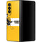 Looney Tunes Daffy Duck Yellow Stripes Galaxy Z Fold3 5G Skin