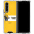 Looney Tunes Daffy Duck Yellow Stripes Galaxy Z Fold4 5G Clear Case