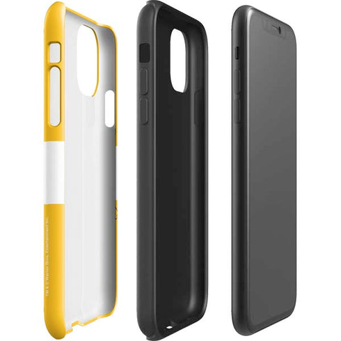 Looney Tunes Daffy Duck Yellow Stripes iPhone 11 Impact Case