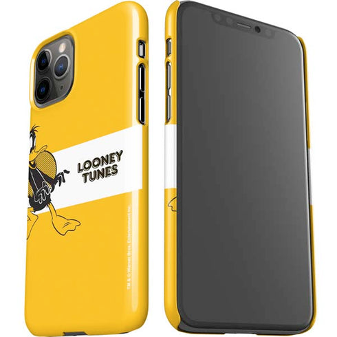 Looney Tunes Daffy Duck Yellow Stripes iPhone 11 Pro Lite Case