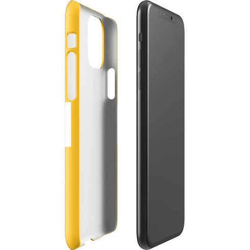 Looney Tunes Daffy Duck Yellow Stripes iPhone 11 Pro Max Lite Case