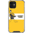 Looney Tunes Daffy Duck Yellow Stripes iPhone 12 Mini Clear Case