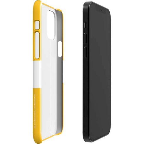 Looney Tunes Daffy Duck Yellow Stripes iPhone 12 Mini Lite Case