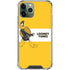 Looney Tunes Daffy Duck Yellow Stripes iPhone 12 Pro Clear Case