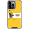 Looney Tunes Daffy Duck Yellow Stripes iPhone 14 Pro Clear Case