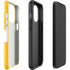 Looney Tunes Daffy Duck Yellow Stripes iPhone 14 Pro Impact Case