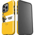 Looney Tunes Daffy Duck Yellow Stripes iPhone 14 Pro Impact Case