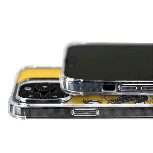 Looney Tunes Daffy Duck Yellow Stripes iPhone 15 Pro Max MagSafe Case