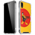 Looney Tunes Daffy Duck Yellow Stripes iPhone XR Clear Case