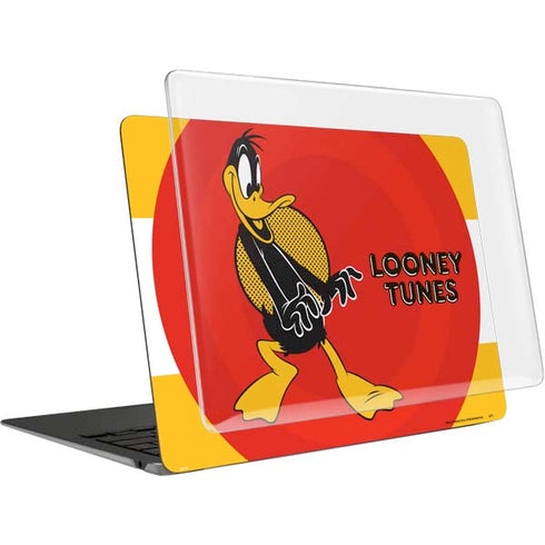 Looney Tunes Daffy Duck Yellow Stripes MacBook Air 15in (2023-2025) Case plus Skin