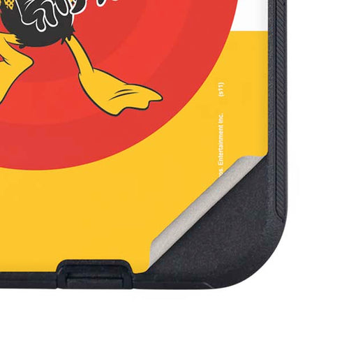 Looney Tunes Daffy Duck Yellow Stripes Otterbox Defender iPhone Skin