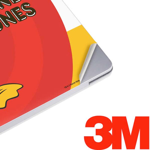 Looney Tunes Daffy Duck Yellow Stripes Surface Laptop 3 13.5in Skin