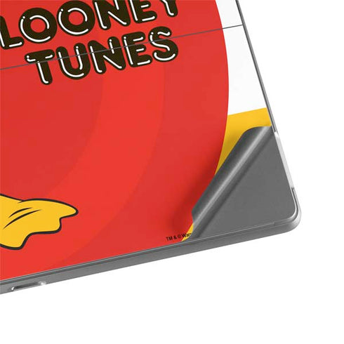 Looney Tunes Daffy Duck Yellow Stripes Surface Pro 8 Skin