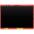 Looney Tunes Daffy Duck Yellow Stripes Surface Pro 9 Skin