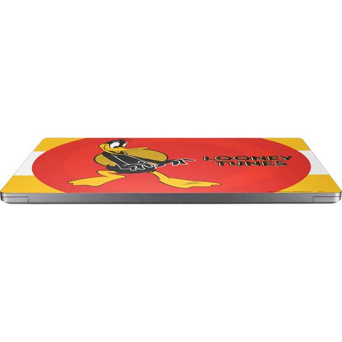 Looney Tunes Daffy Duck Yellow Stripes Universal Laptop 13in (10.6 x 7.6in) Skin