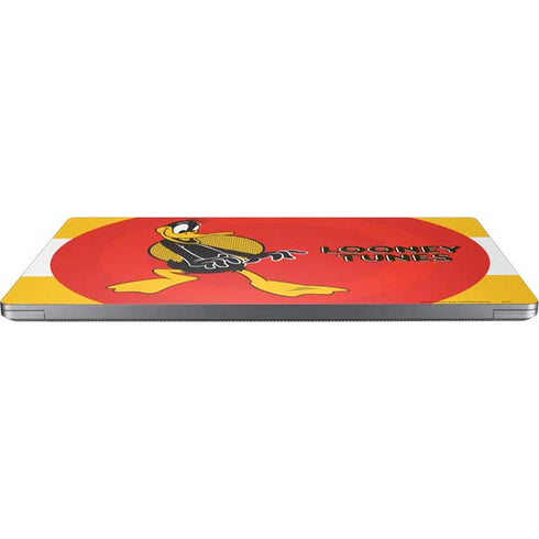 Looney Tunes Daffy Duck Yellow Stripes Universal Laptop 15in (12.2 x 8.8in) Skin