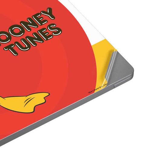 Looney Tunes Daffy Duck Yellow Stripes Universal Laptop 15in (12.2 x 8.8in) Skin