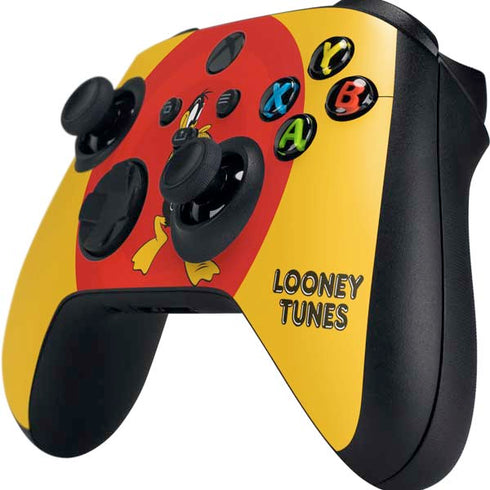 Looney Tunes Daffy Duck Yellow Stripes Xbox Series X Controller Skin