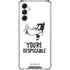 Looney Tunes Daffy Duck Youre Despicable Galaxy A14 5G Clear Case