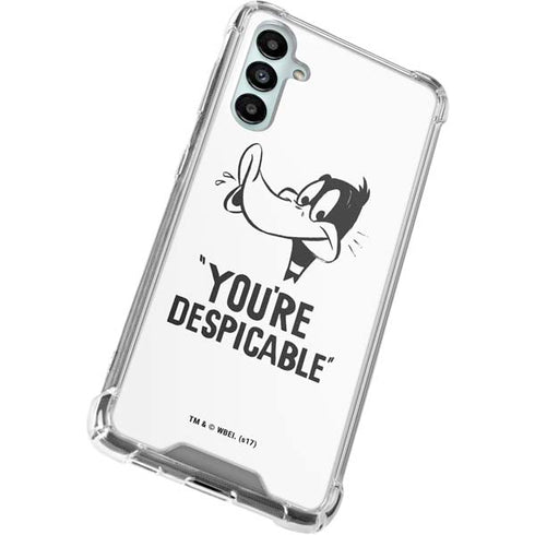 Looney Tunes Daffy Duck Youre Despicable Galaxy A14 5G Clear Case