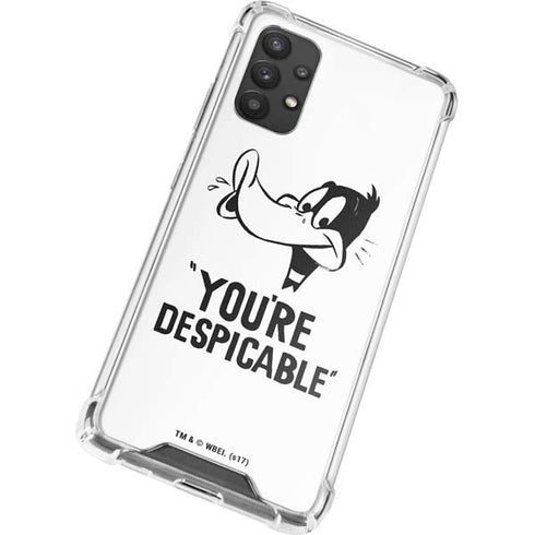 Looney Tunes Daffy Duck Youre Despicable Galaxy A32 5G Clear Case