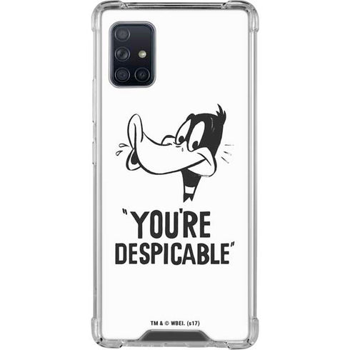 Looney Tunes Daffy Duck Youre Despicable Galaxy A51 5G Clear Case