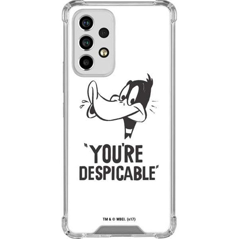 Looney Tunes Daffy Duck Youre Despicable Galaxy A53 5G Clear Case