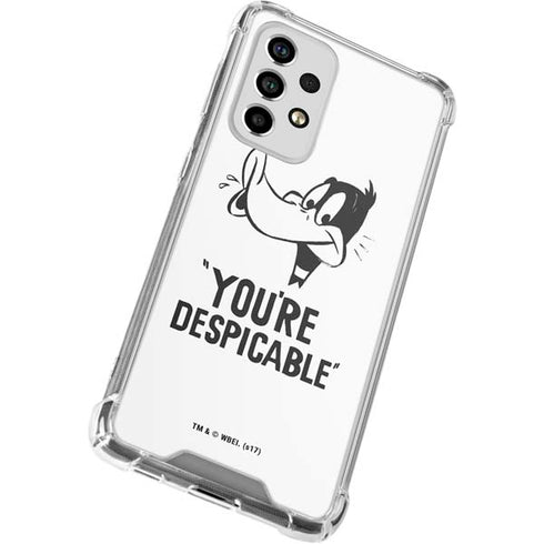 Looney Tunes Daffy Duck Youre Despicable Galaxy A53 5G Clear Case