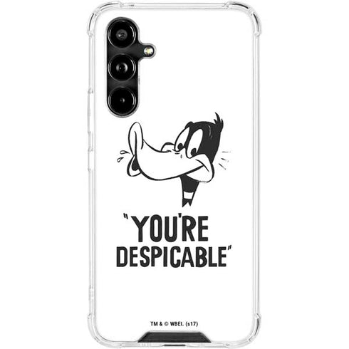 Looney Tunes Daffy Duck Youre Despicable Galaxy A54 5G Clear Case