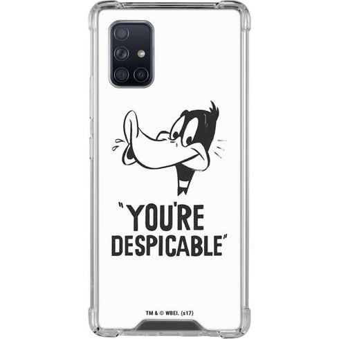 Looney Tunes Daffy Duck Youre Despicable Galaxy A71 5G Clear Case