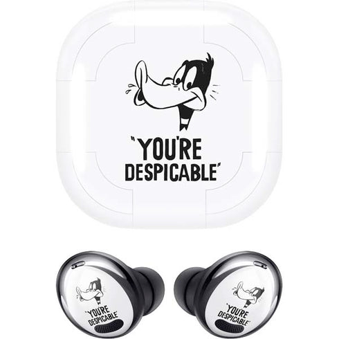 Looney Tunes Daffy Duck Youre Despicable Galaxy Buds Pro Skin