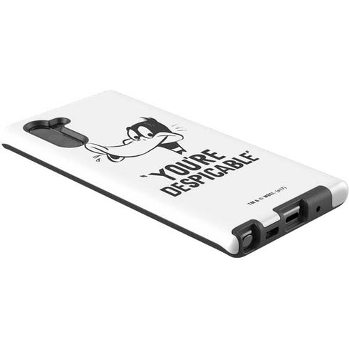 Looney Tunes Daffy Duck Youre Despicable Galaxy Note 10 Pro Case