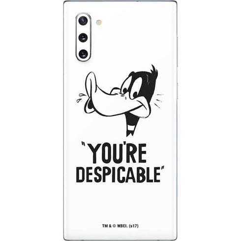 Looney Tunes Daffy Duck Youre Despicable Galaxy Note 10 Skin