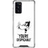Looney Tunes Daffy Duck Youre Despicable Galaxy Note20 5G Clear Case