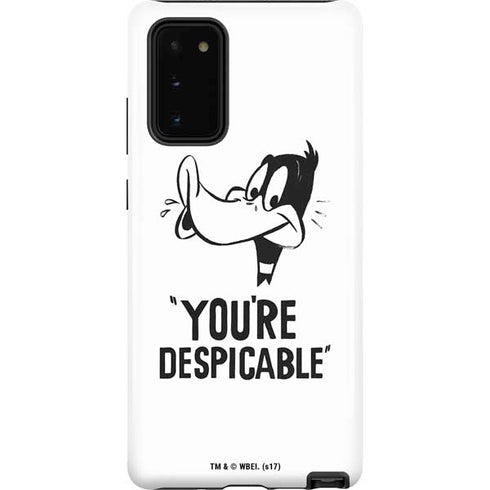 Looney Tunes Daffy Duck Youre Despicable Galaxy Note20 5G Pro Case
