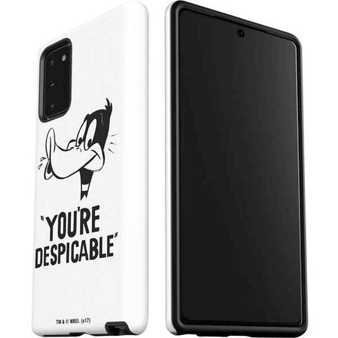 Looney Tunes Daffy Duck Youre Despicable Galaxy Note20 5G Pro Case